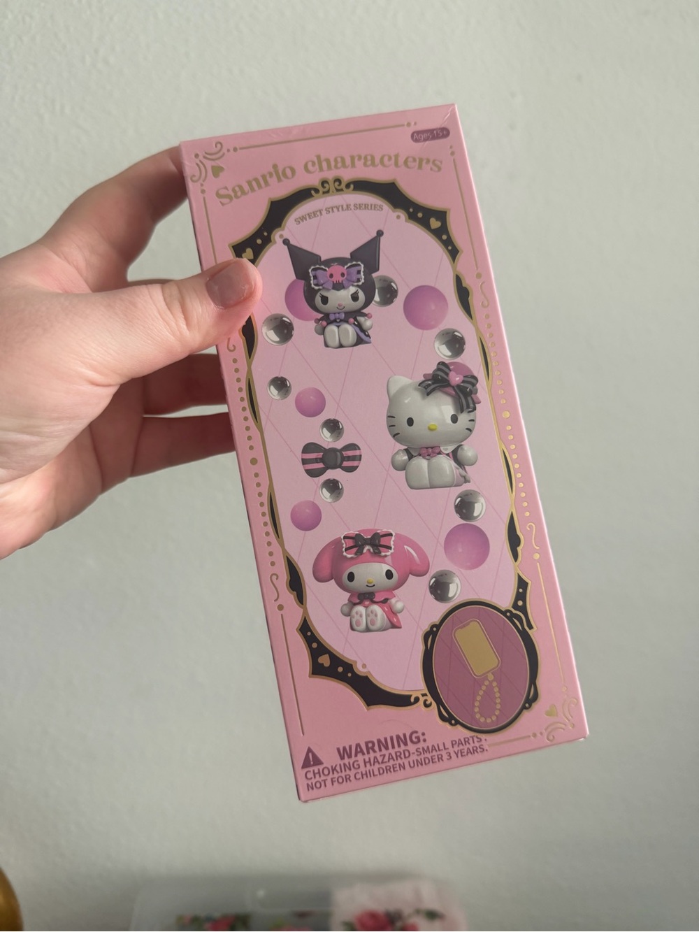 Sanrio Characters Hello Kitty Phone Charm Wristlet